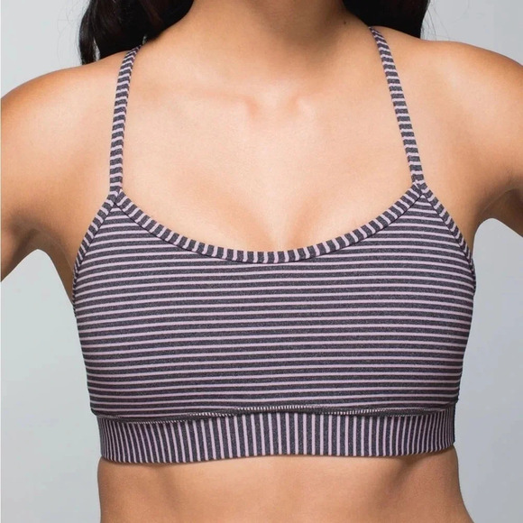 Lululemon Flow Y Bra IV Size 4 - Picture 5 of 9